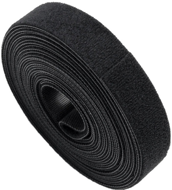 컴스마트 벨크로 케이블타이 Black 5m BD122, 1개