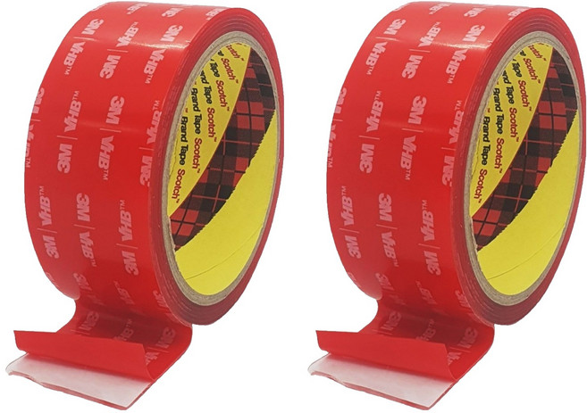 브이에이치비 쓰리엠 초강력 아크릴폼 투명 양면테이프 40mm x 1.5m, 2개