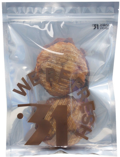 31STORE 烤鮟鱇魚乾 大 5入, 1個, 190g