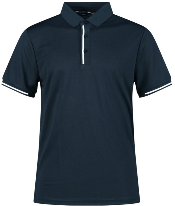 abacus 男士 Pique Wood 涼感快乾 Polo 短袖 T 恤 AT21TSM6711