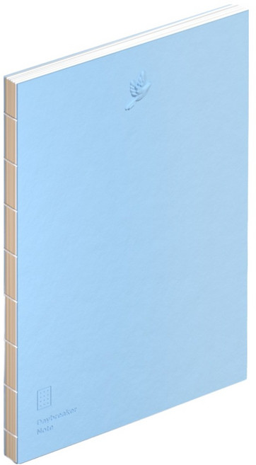 모트모트 데이브레이커 양장노트 A5 5mm 도트, 샌드블루, 1개