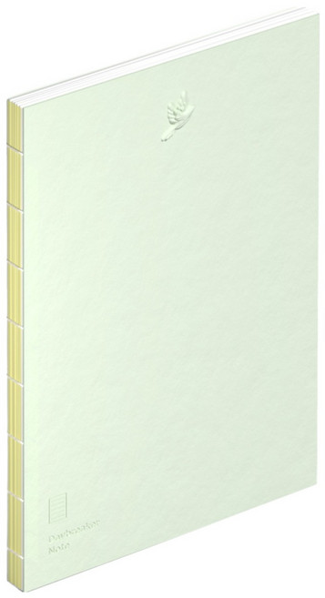 모트모트 데이브레이커 양장노트 A5 7mm 라인, 선샤인그린, 1개