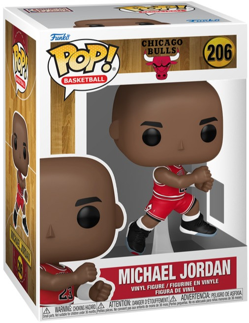 Funko Pop NBA 公牛隊 麥可喬丹 89 公仔 86314, 1個