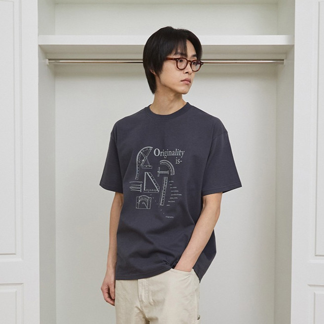 CAMEL WORK 男士 Originals Is 短袖T恤