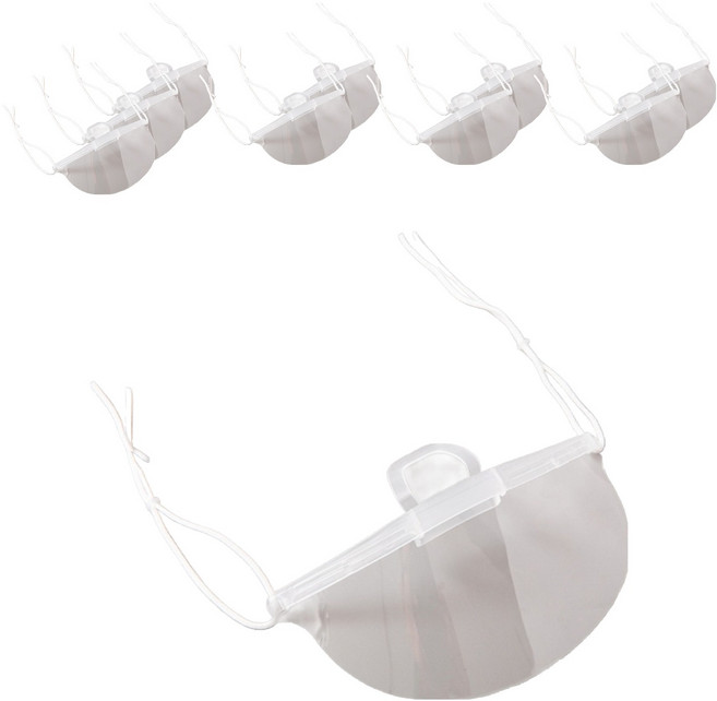 엘리오하우스 주방 위생마스크 8 x 15 cm, 1개입, 10개, 투명