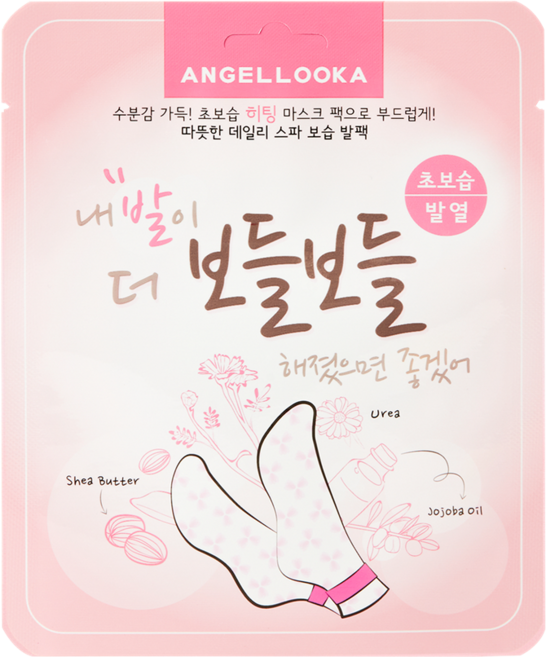 엔젤루카 데일리 스파 보습 히팅 발팩, 1개입, 1개, 18g