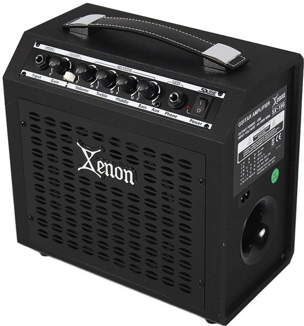 제논 일렉 기타 앰프 15W, BLACK, 1개, SX-15G