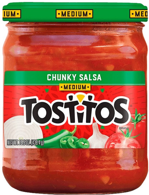 토스티토스 미디움 살사소스, 439.4g, 1개