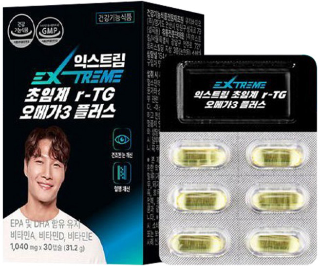 익스트림 초임계 알티지 오메가3 플러스 31.2g, 30정, 1개