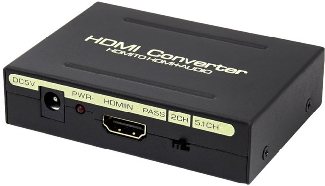 Coms 賣場 HDMI 音訊轉換器 HDMI SPDIF 類比 LR, BT613, 1個
