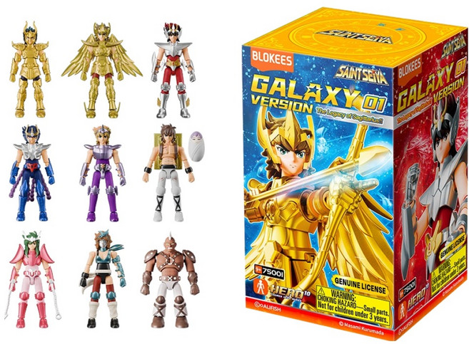 블로키 미미월드 세인트세이야 갤럭시 프라모델 GV01 랜덤발송, 1개