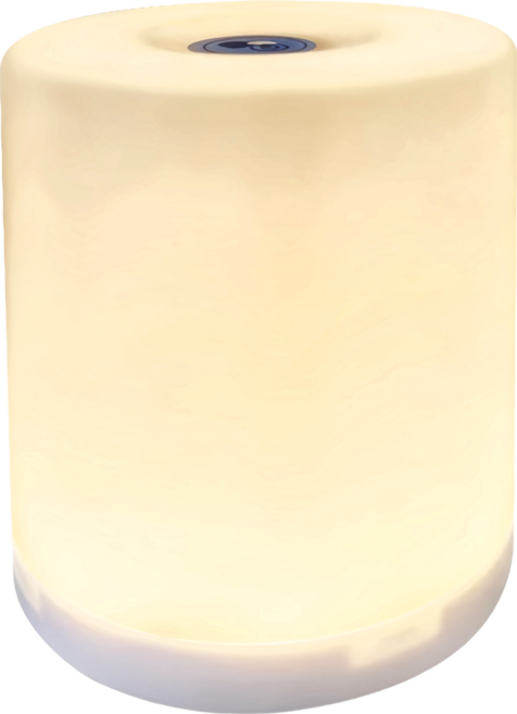 G.SIN 充電式圓柱LED觸控小夜燈 緊急照明/觸控燈, 黃光