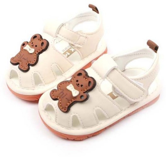 루루슈 아동용 버터쿠키 삑삑이 샌들 BY100