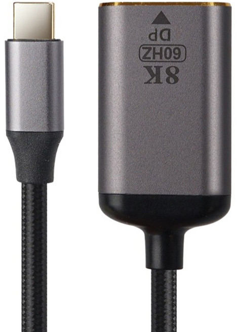 컴스 USB 3.1Type C to DP 컨버터 C타입 변환 8K60Hz UHD