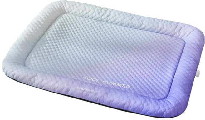 딩동펫 반려동물 여르미 그라데이션 아이스 쿨매트, 퍼플, 1개