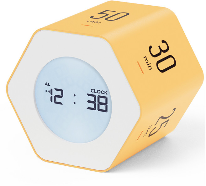 mooas Multi六角鐘錶計時器 第2代, 黃色