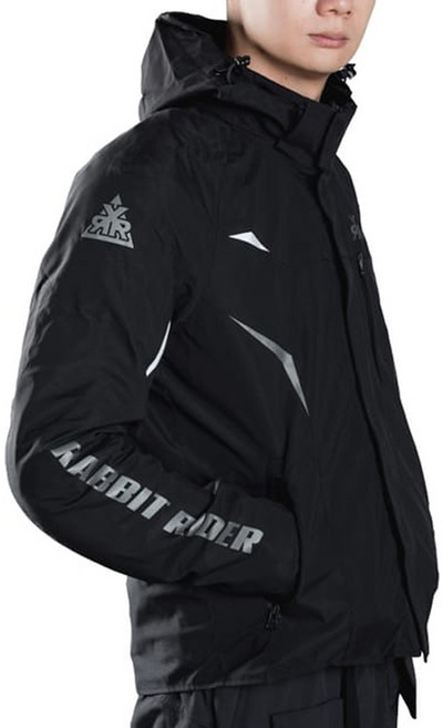 RXR RABBIT RIDER 兔騎士 絕對防禦騎士機能外套 防風保暖防潑水防摔 標準版 黑色 XL