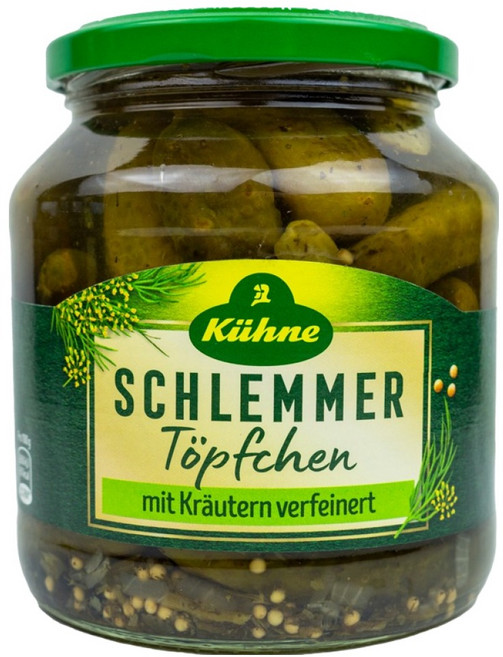 퀴네 슬램머퇴프첸 허브 피클, 530g, 1개