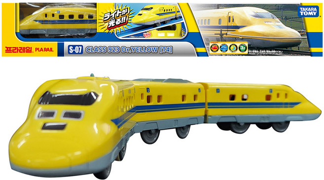 프라레일 티아츠코리아 S 07 라이트 923 닥터 옐로우 T4, 혼합색상, 1개