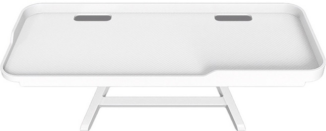 모던앳 모니터 선반 셋탑박스 거치대, 화이트, 1개