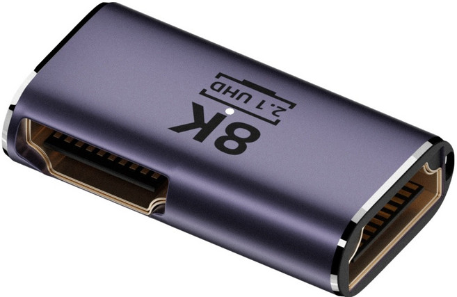 호후 HDMI to HDMI 미러링 TV연결 미니 꺽임 젠더 8K 60Hz A8K12, 1개, 45mm