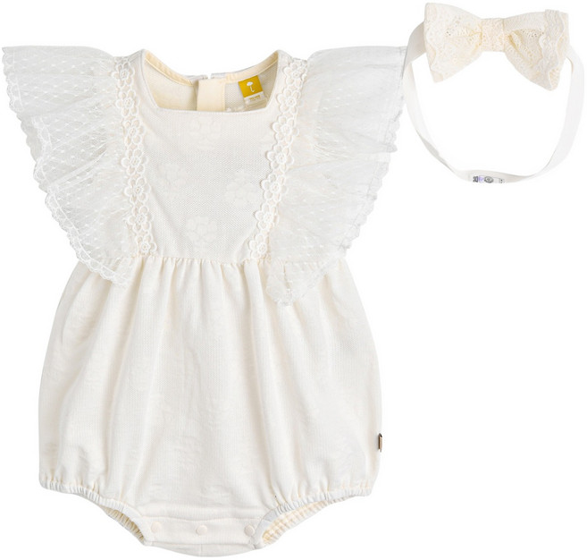 moimoln 女童 Hiya 連身衣套組 M242ROB53P