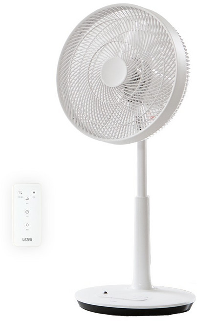 르젠 서큘레이터형 풋터치 리모컨 스탠드형 선풍기, LZEF-R132C