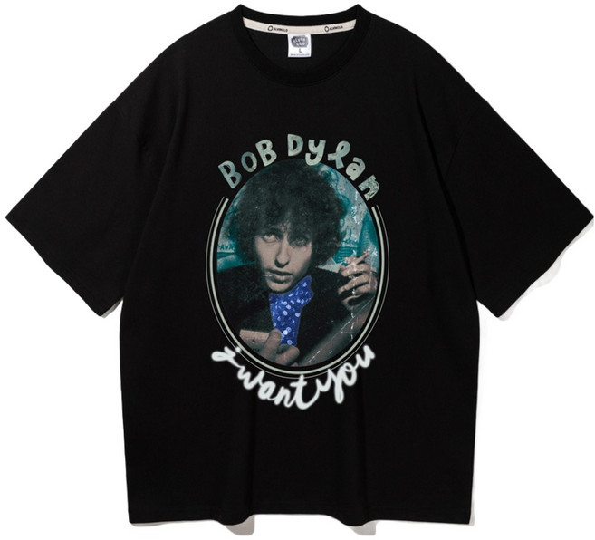 앨빈클로 BOB DYLAN 오버핏 반팔티 AST4564