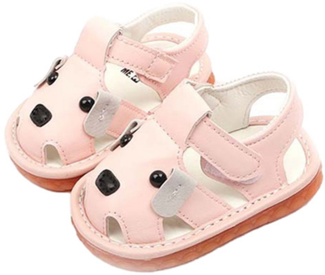 루루슈 아동용 몽몽이 삑삑이 샌들 BY125