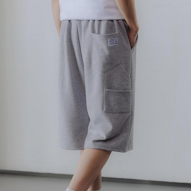 앨빈클로 남녀공용 카펜터 트레이닝 밴딩 반바지 PAN2519