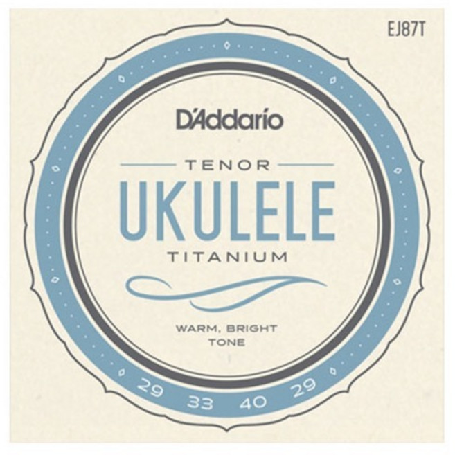 D'Addario 心樂樂器 鈦金屬 中音 烏克麗麗弦 437112 EJ87T, 1個, 混合顏色