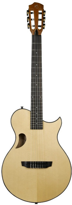 헥스 일렉트릭 세미 클래식 기타, NATURAL SATIN FINISH, 1개, Y500N S/NT