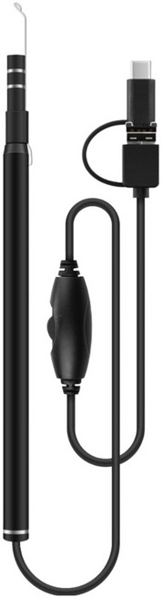컴스마트 내시경 귀이개 카메라 Micro 5Pin C타입 USB A타입 BD074, 1개