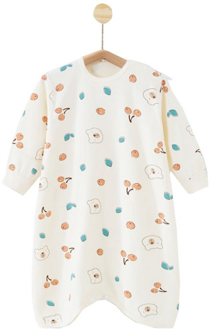 유아용 올데이 코튼면 슬립색 수면조끼