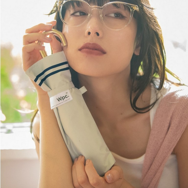 더블유피씨 여성용 세일러 미니 암막 UV차단 3단 양산 801-18908-102