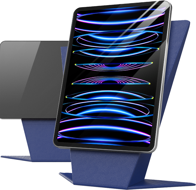 태블릿나라 스탠디패드 폴리오 슬림 태블릿케이스, 네이비, 1개