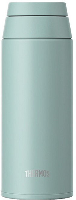 THERMOS 膳魔師 提環隨行杯 JOO-500K, 1個, 灰薄荷綠