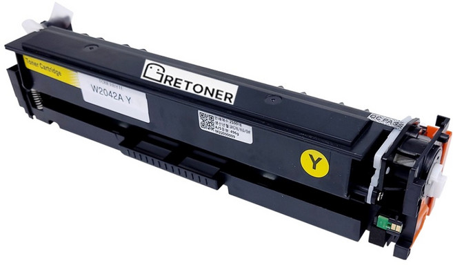 그래토너 HP 416A 재생 호환토너 W2042A, 노랑, 1개