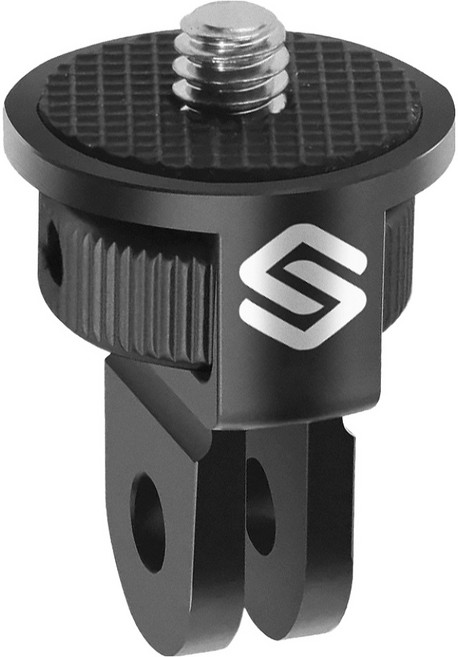 스페이스쉴드 액션캠 호환 360 회전형 알루미늄 나사 유니버셜 Secure Grip 마운트 23 x 23 x 40 mm, 1개