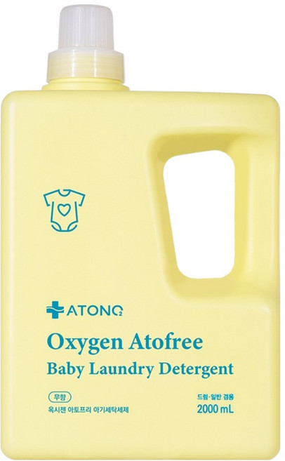 아토앤오투 옥시젠 아토프리 아기 세탁세제, 2L, 1개