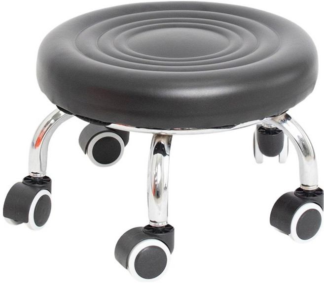 크린메이트 이동식 운반구 쿠션의자, 1개, 블랙