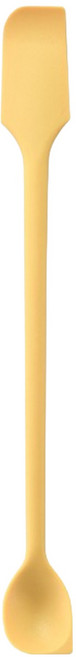스택잇 실리콘 다용도 스푼 잼 버터 요거트 나이프, 노란색, 1개