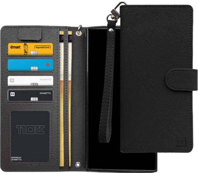 까미또 에포크 모리 천연 소가죽 다이어리 휴대폰 케이스