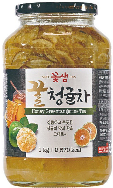 꽃샘 꿀청귤차, 1kg, 1개입, 1개