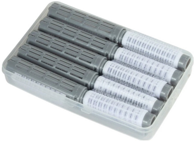 앞날창창 셀프 헤어 파마 뿌리 볼륨 펌 롯드 대 16p 세트, 1개, 그레이