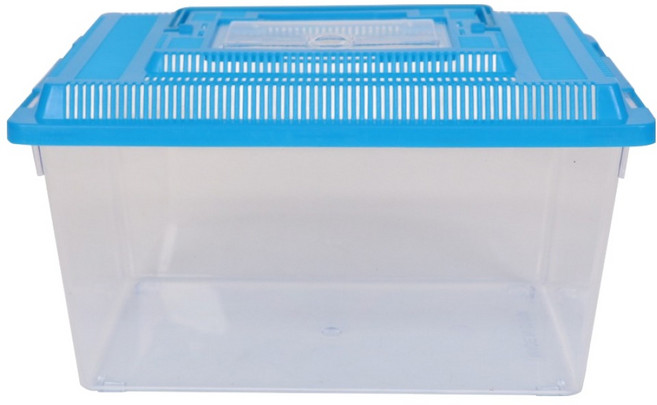 아트조이 사각 채집통 블루 대형, 1개