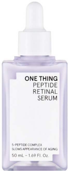 ONE THING 胜肽視黃醛精華液, 50ml, 1個