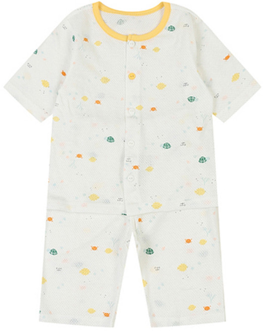 agabang 兒童海洋風七分袖家居服套裝