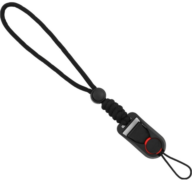 온예리 카메라 로프 손목 핸드 스트랩 블랙, 1개