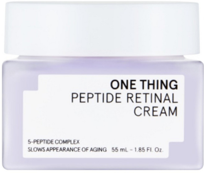 ONE THING 胜肽視黃醛乳霜, 55ml, 1個